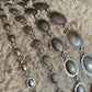 Stamped Concho Belt - Large Oval