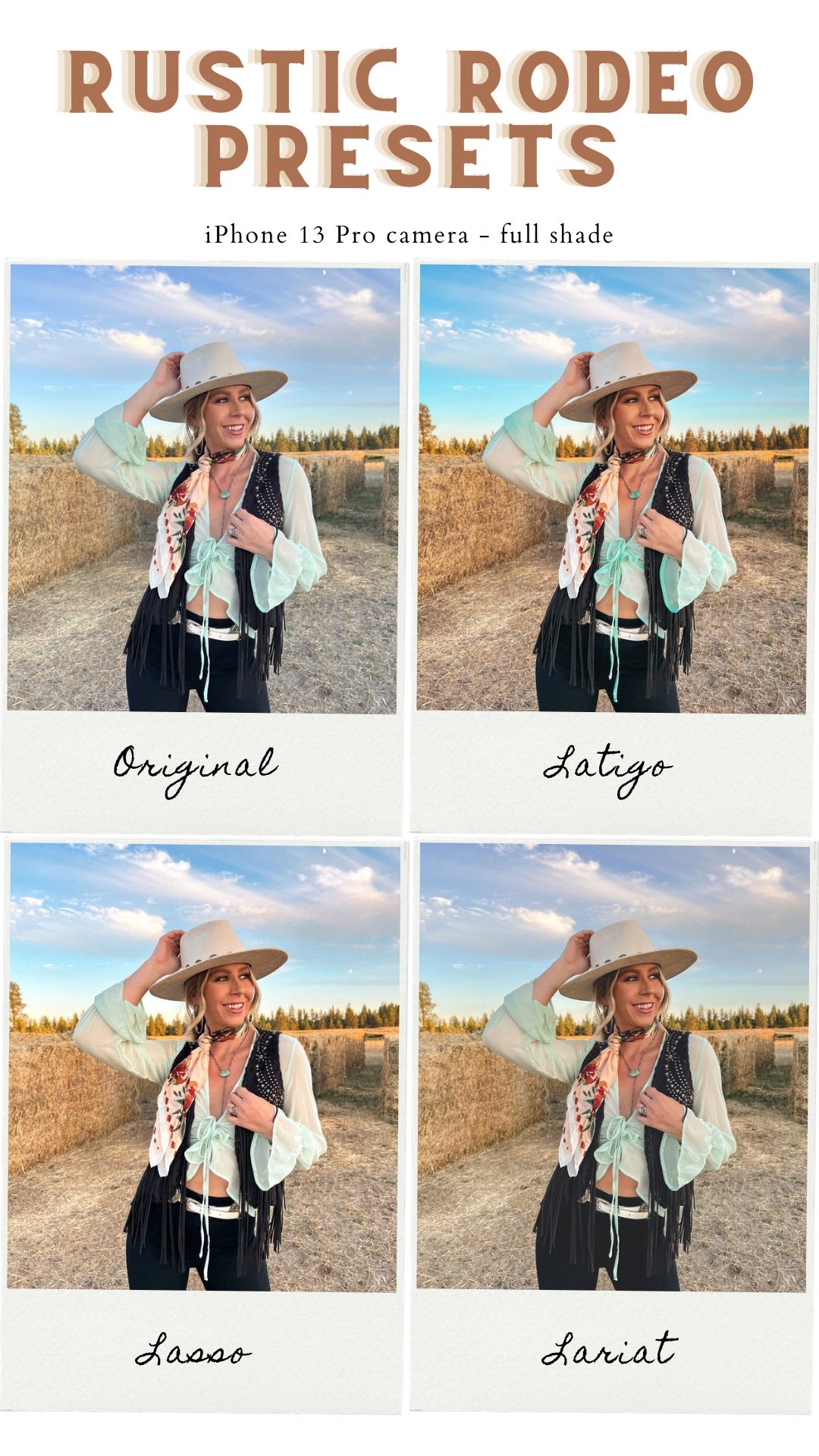 Rustic Rodeo Presets – Shop West Desperado