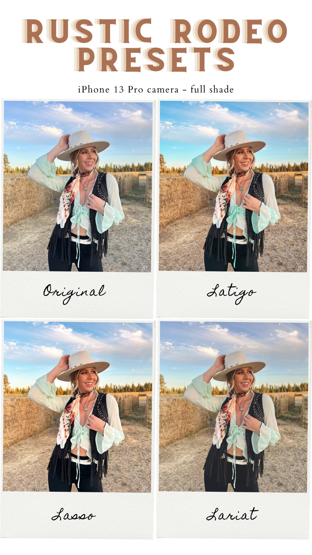 Rustic Rodeo Presets