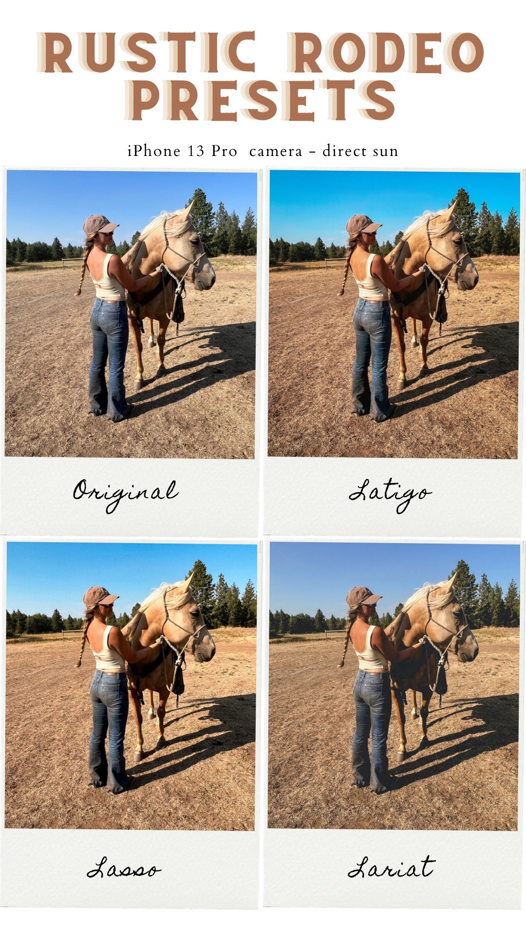 Rustic Rodeo Presets