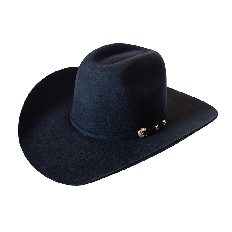 Black 6X - Serratelli x West Desperado Cowboy Hat